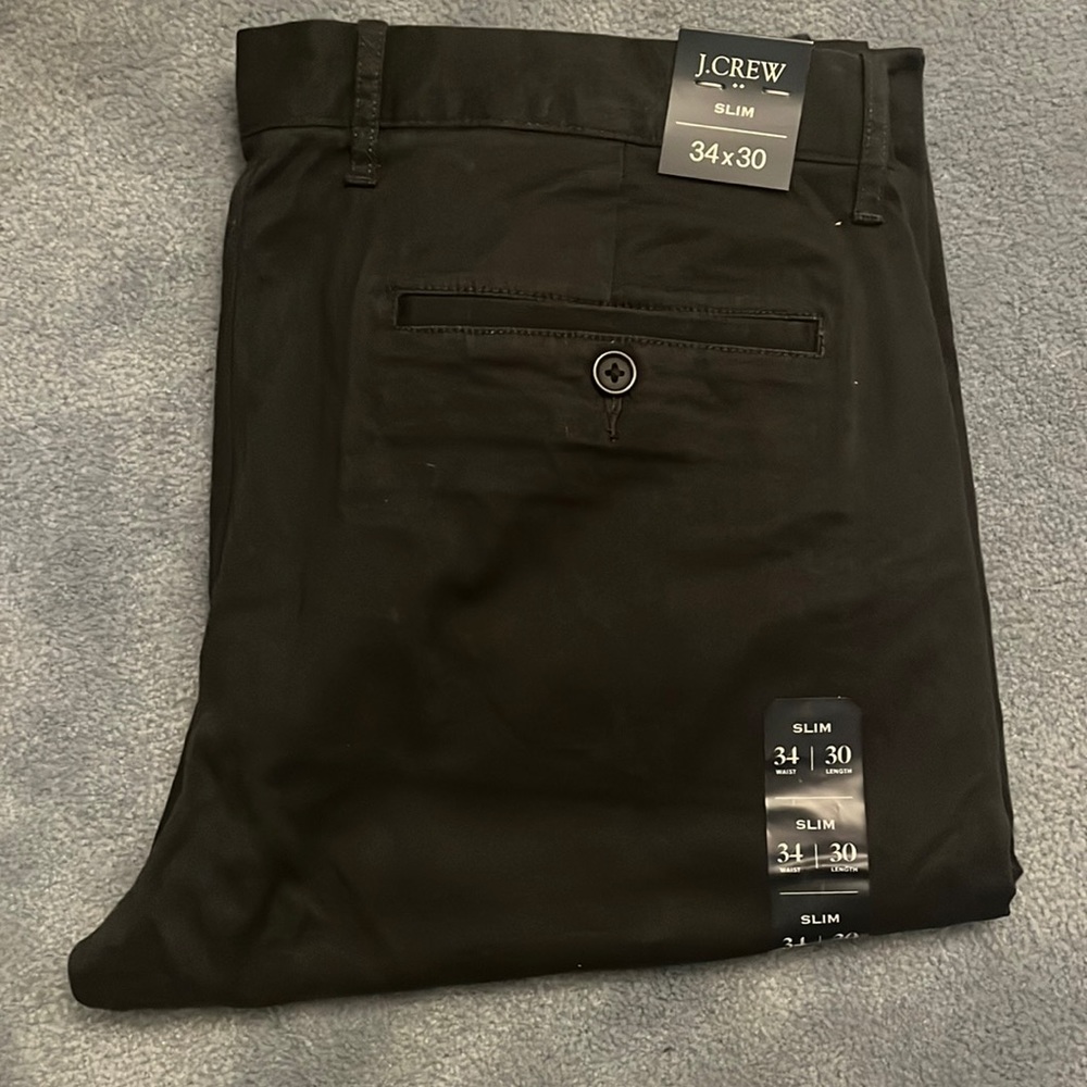 Jcrew men’s flex slim navy pant